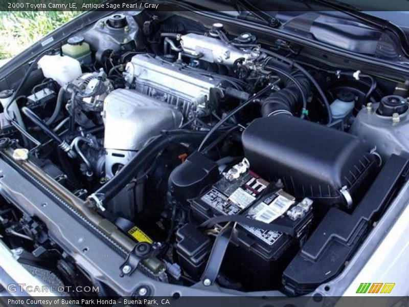Antique Sage Pearl / Gray 2000 Toyota Camry LE