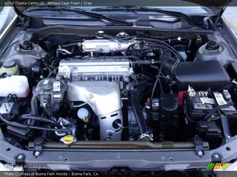 Antique Sage Pearl / Gray 2000 Toyota Camry LE