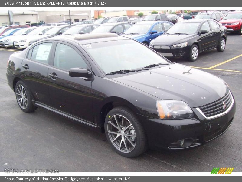 Kalapana Black / Black 2009 Mitsubishi Galant RALLIART
