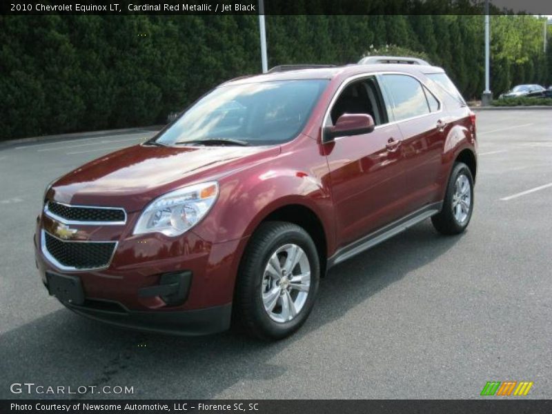 Cardinal Red Metallic / Jet Black 2010 Chevrolet Equinox LT