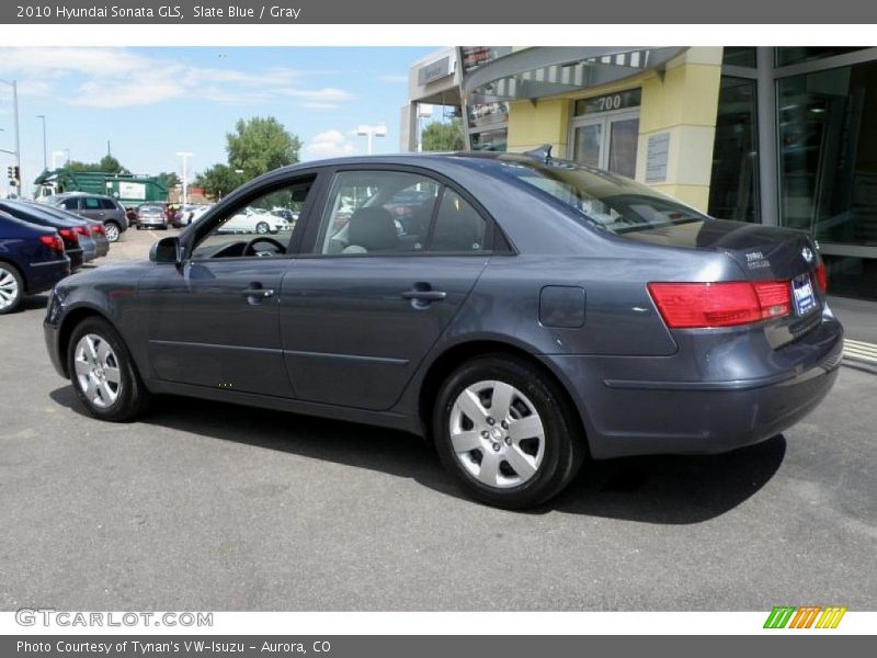 Slate Blue / Gray 2010 Hyundai Sonata GLS