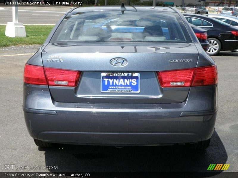 Slate Blue / Gray 2010 Hyundai Sonata GLS