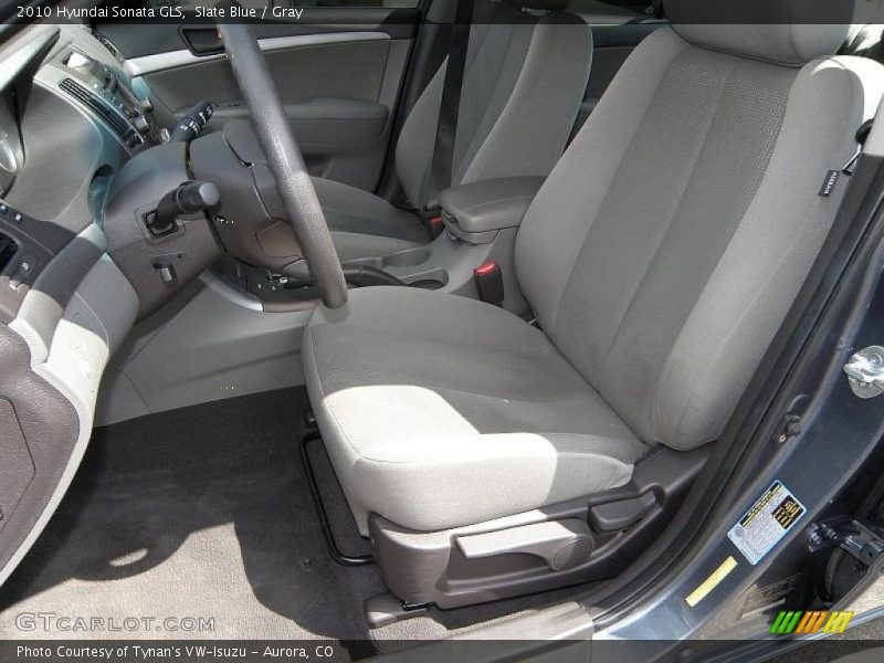 Slate Blue / Gray 2010 Hyundai Sonata GLS