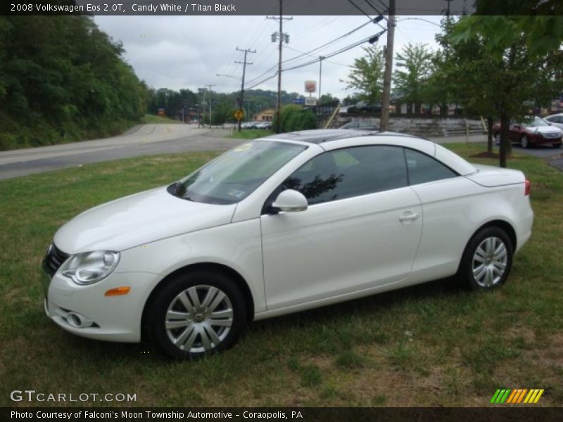 Candy White / Titan Black 2008 Volkswagen Eos 2.0T