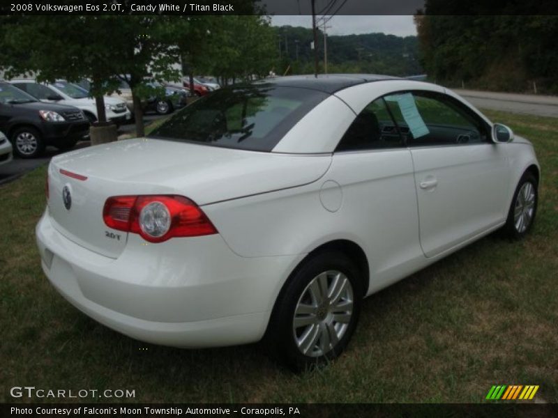 Candy White / Titan Black 2008 Volkswagen Eos 2.0T