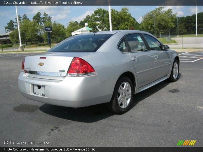 Silver Ice Metallic / Ebony 2011 Chevrolet Impala LT