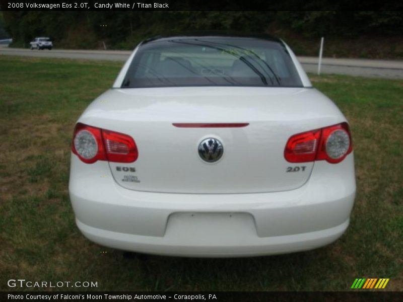 Candy White / Titan Black 2008 Volkswagen Eos 2.0T