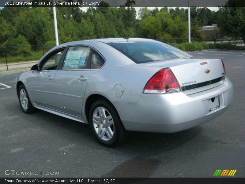 Silver Ice Metallic / Ebony 2011 Chevrolet Impala LT