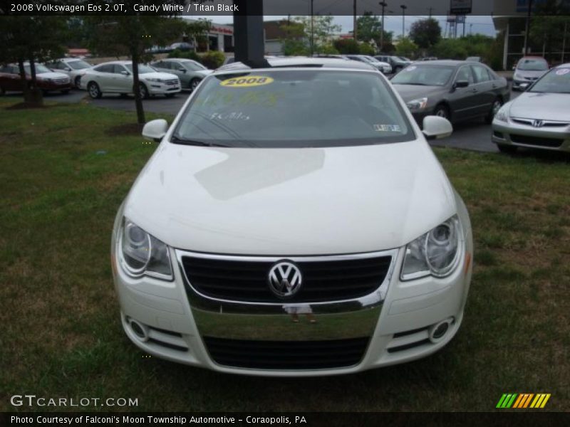 Candy White / Titan Black 2008 Volkswagen Eos 2.0T