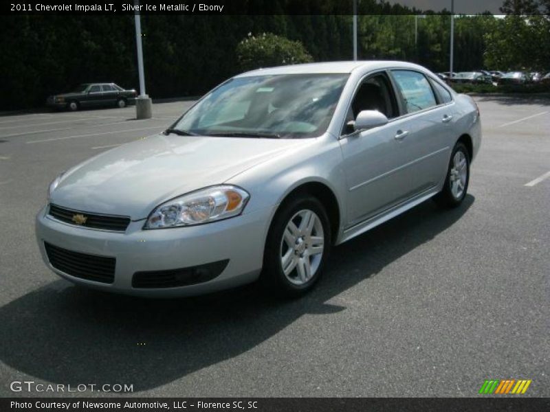 Silver Ice Metallic / Ebony 2011 Chevrolet Impala LT