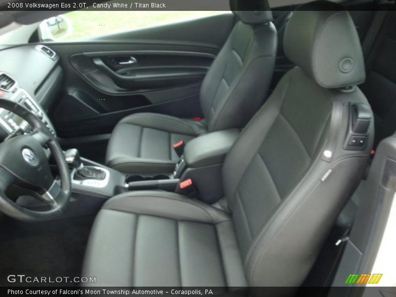 Candy White / Titan Black 2008 Volkswagen Eos 2.0T
