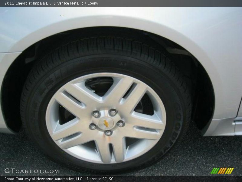 Silver Ice Metallic / Ebony 2011 Chevrolet Impala LT