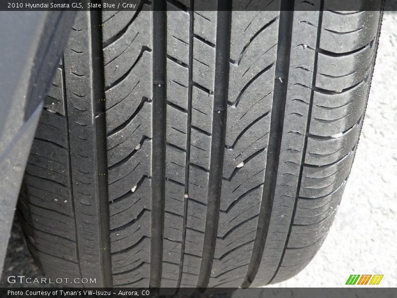 Slate Blue / Gray 2010 Hyundai Sonata GLS