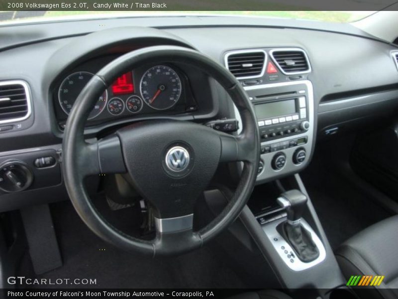 Candy White / Titan Black 2008 Volkswagen Eos 2.0T