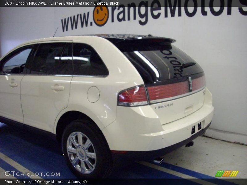 Creme Brulee Metallic / Charcoal Black 2007 Lincoln MKX AWD