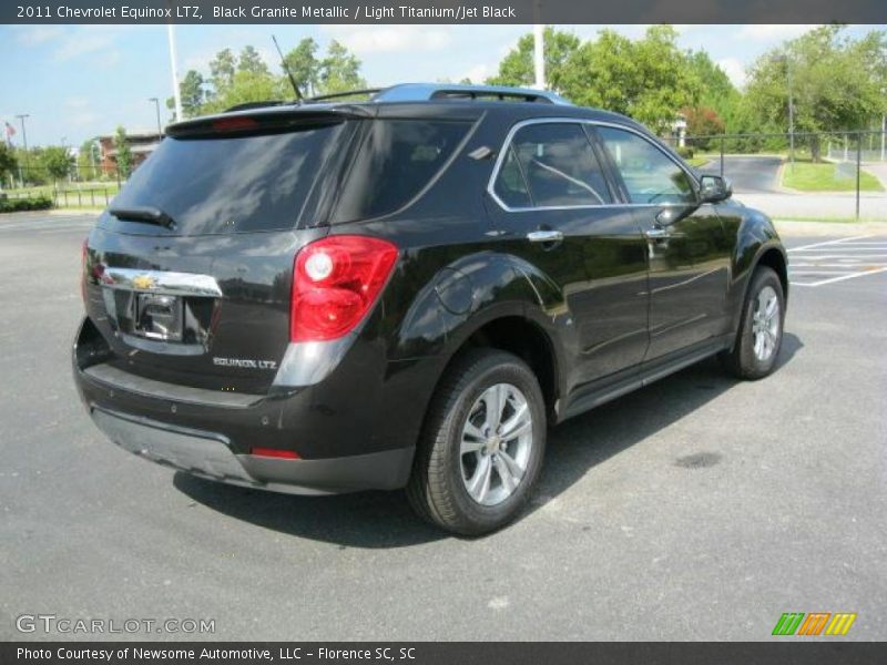 Black Granite Metallic / Light Titanium/Jet Black 2011 Chevrolet Equinox LTZ