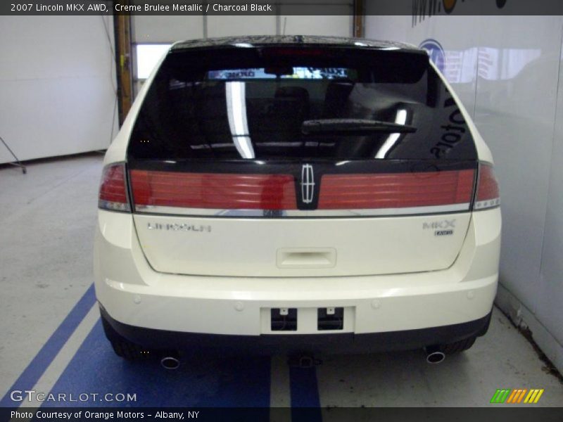 Creme Brulee Metallic / Charcoal Black 2007 Lincoln MKX AWD