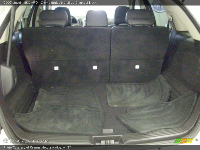 Creme Brulee Metallic / Charcoal Black 2007 Lincoln MKX AWD