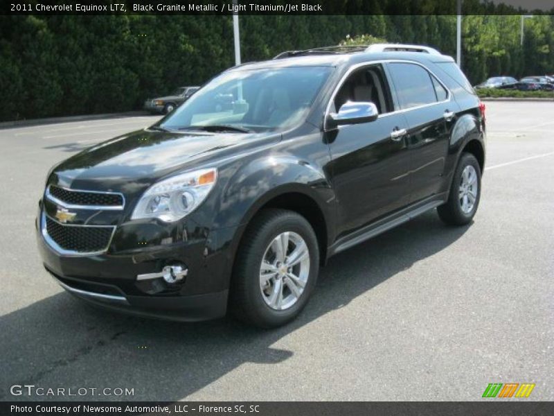Black Granite Metallic / Light Titanium/Jet Black 2011 Chevrolet Equinox LTZ