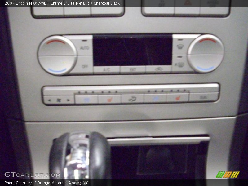 Creme Brulee Metallic / Charcoal Black 2007 Lincoln MKX AWD