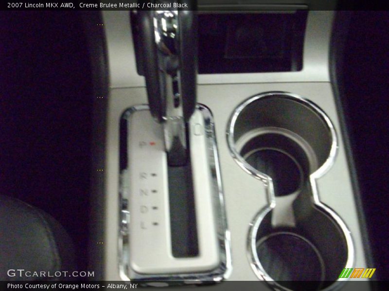 Creme Brulee Metallic / Charcoal Black 2007 Lincoln MKX AWD