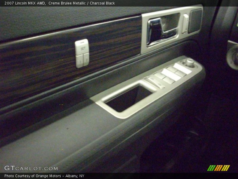 Creme Brulee Metallic / Charcoal Black 2007 Lincoln MKX AWD