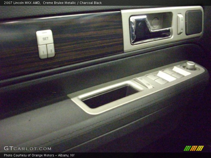 Creme Brulee Metallic / Charcoal Black 2007 Lincoln MKX AWD