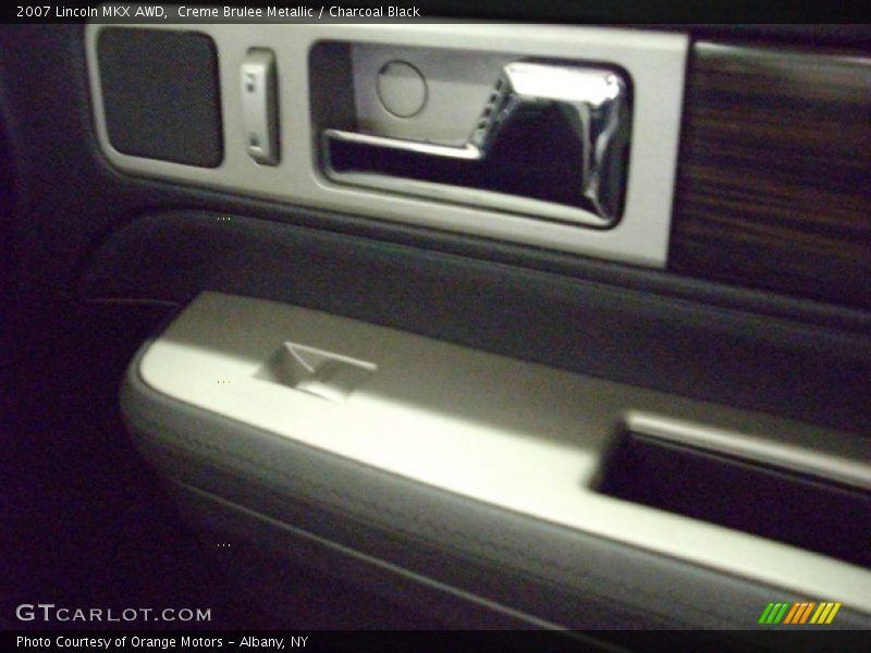 Creme Brulee Metallic / Charcoal Black 2007 Lincoln MKX AWD