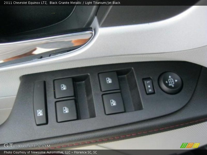 Black Granite Metallic / Light Titanium/Jet Black 2011 Chevrolet Equinox LTZ
