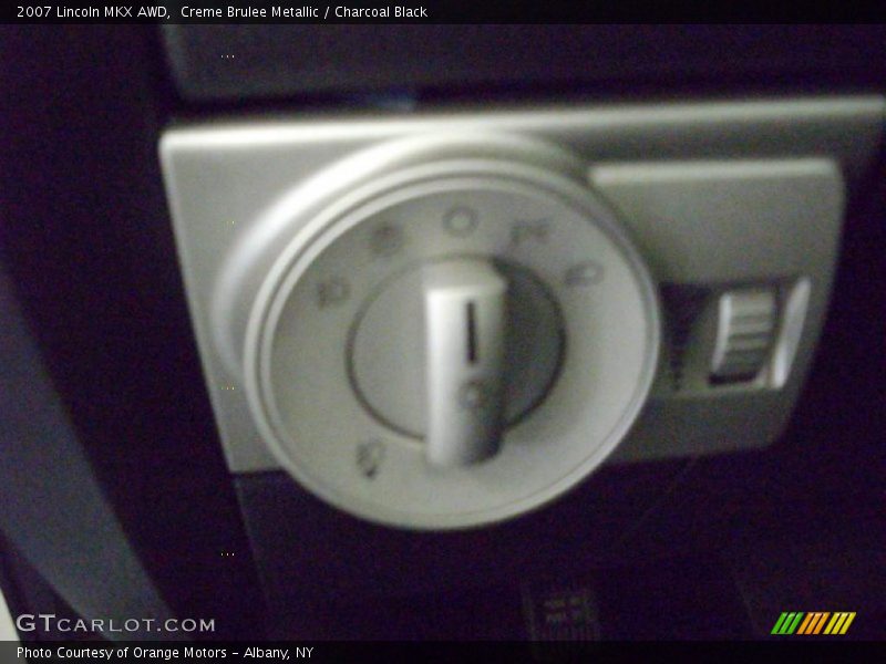 Creme Brulee Metallic / Charcoal Black 2007 Lincoln MKX AWD