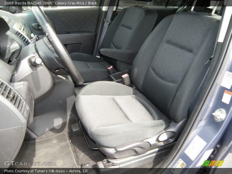 Galaxy Gray Mica / Black 2009 Mazda MAZDA5 Sport