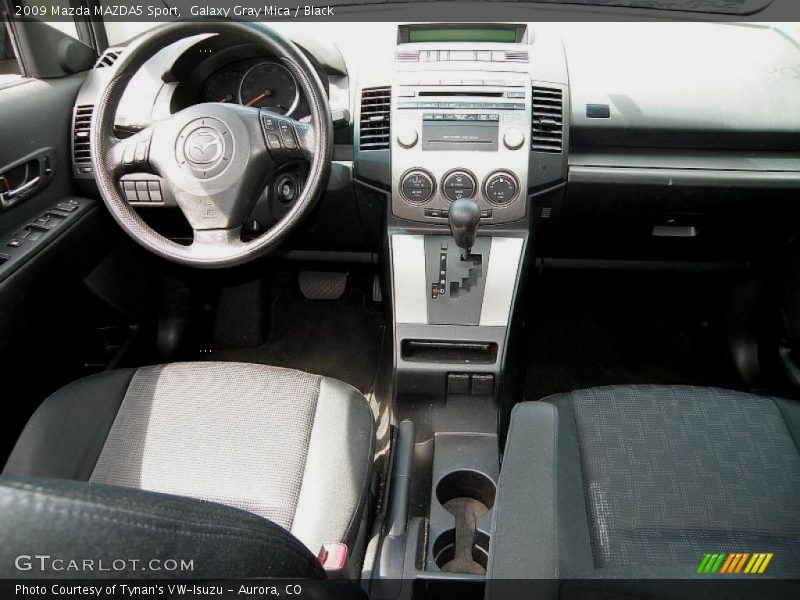 Galaxy Gray Mica / Black 2009 Mazda MAZDA5 Sport