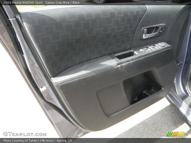 Galaxy Gray Mica / Black 2009 Mazda MAZDA5 Sport