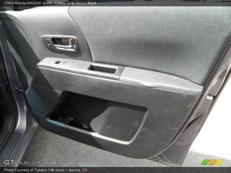 Galaxy Gray Mica / Black 2009 Mazda MAZDA5 Sport
