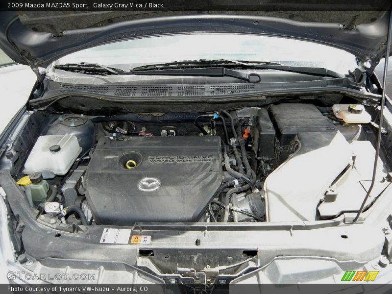 Galaxy Gray Mica / Black 2009 Mazda MAZDA5 Sport