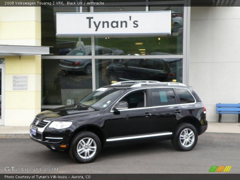 Black Uni / Anthracite 2008 Volkswagen Touareg 2 VR6