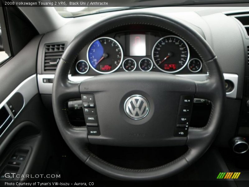 Black Uni / Anthracite 2008 Volkswagen Touareg 2 VR6