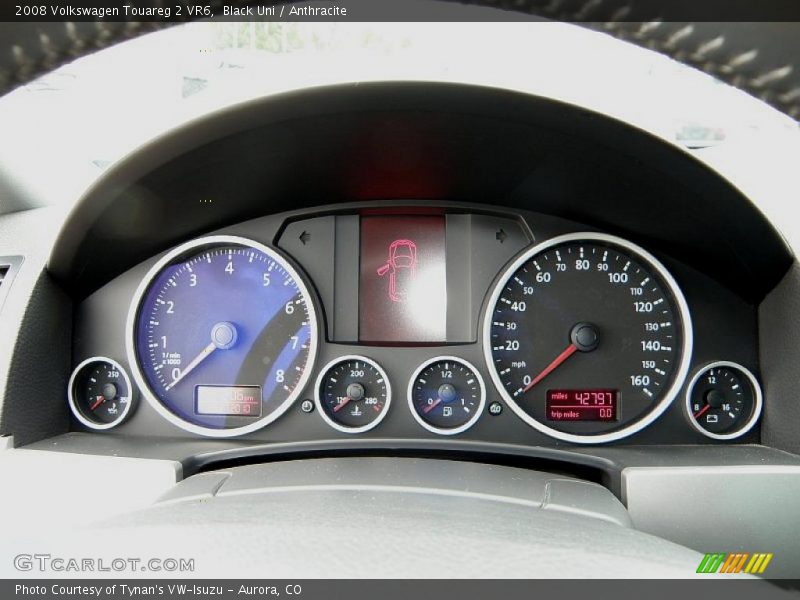 Black Uni / Anthracite 2008 Volkswagen Touareg 2 VR6