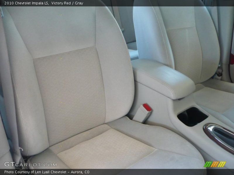 Victory Red / Gray 2010 Chevrolet Impala LS