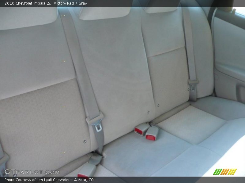 Victory Red / Gray 2010 Chevrolet Impala LS