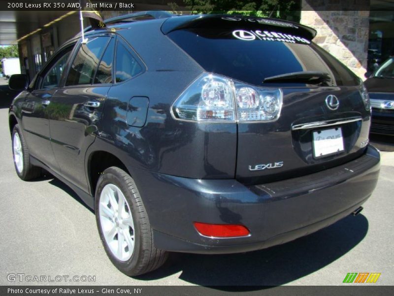 Flint Mica / Black 2008 Lexus RX 350 AWD