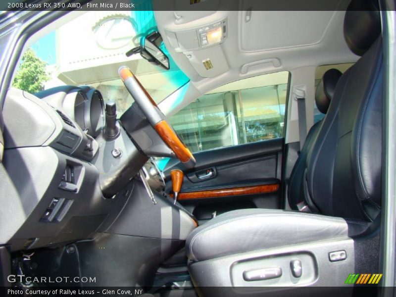 Flint Mica / Black 2008 Lexus RX 350 AWD