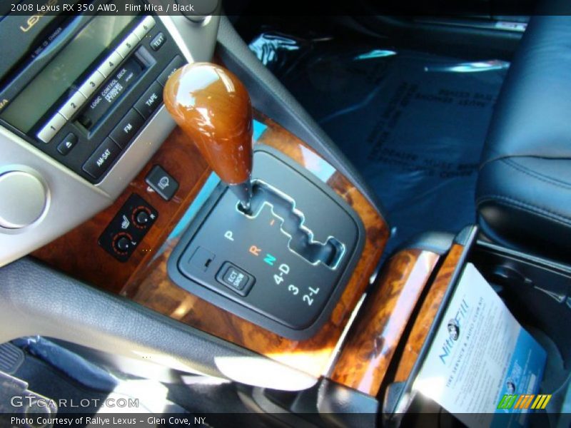 Flint Mica / Black 2008 Lexus RX 350 AWD