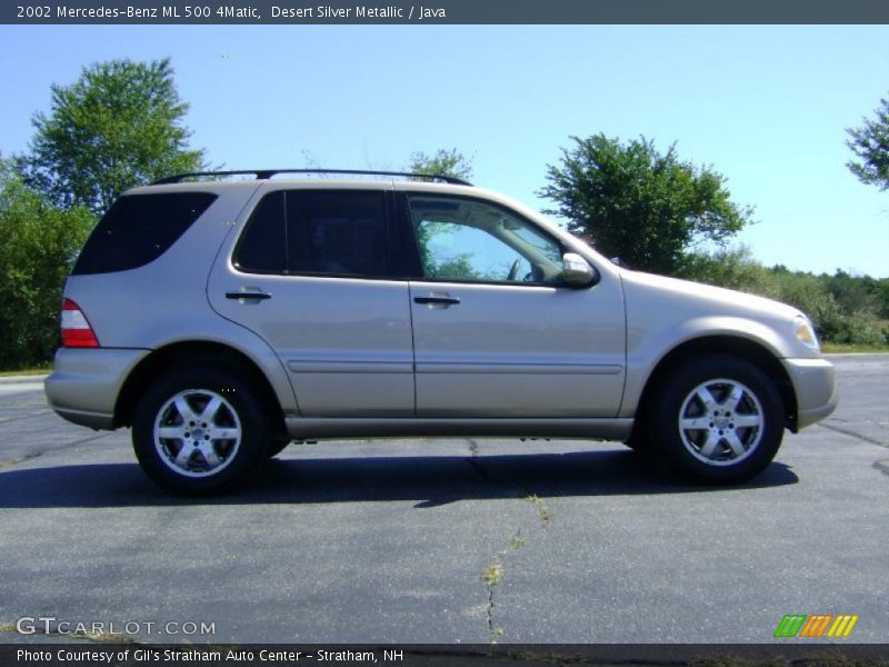 Desert Silver Metallic / Java 2002 Mercedes-Benz ML 500 4Matic