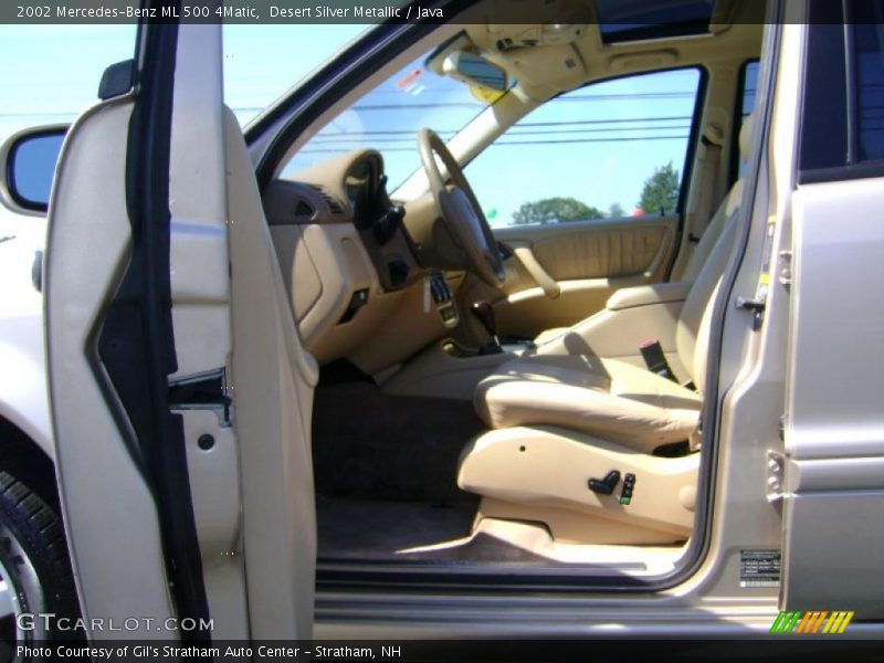 Desert Silver Metallic / Java 2002 Mercedes-Benz ML 500 4Matic