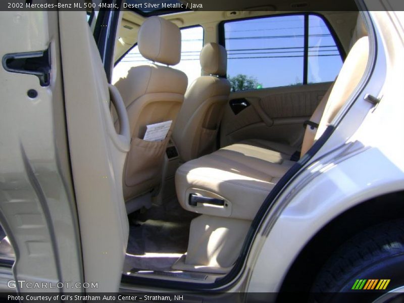 Desert Silver Metallic / Java 2002 Mercedes-Benz ML 500 4Matic