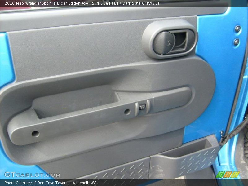Surf Blue Pearl / Dark Slate Gray/Blue 2010 Jeep Wrangler Sport Islander Edition 4x4