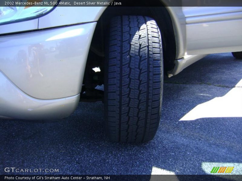 Desert Silver Metallic / Java 2002 Mercedes-Benz ML 500 4Matic