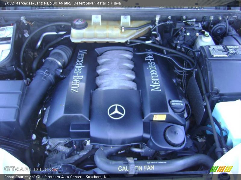 Desert Silver Metallic / Java 2002 Mercedes-Benz ML 500 4Matic