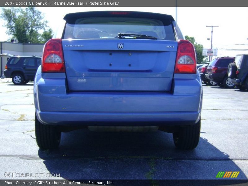 Marine Blue Pearl / Pastel Slate Gray 2007 Dodge Caliber SXT